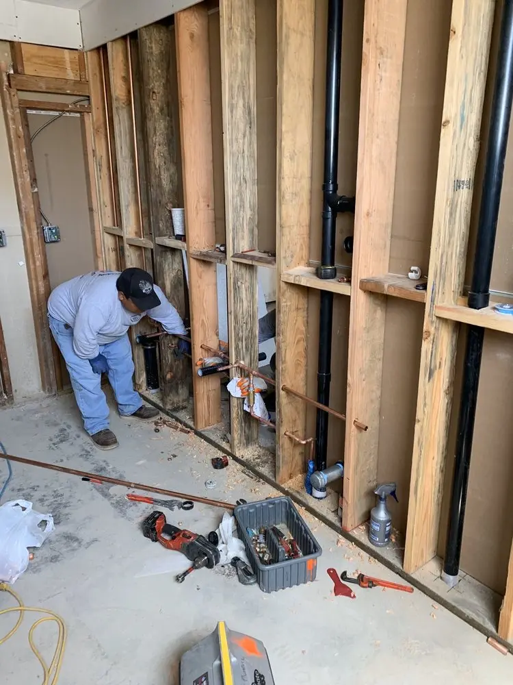 Commercial rough-in plumbing for Gas Line Repair in Buena Vista